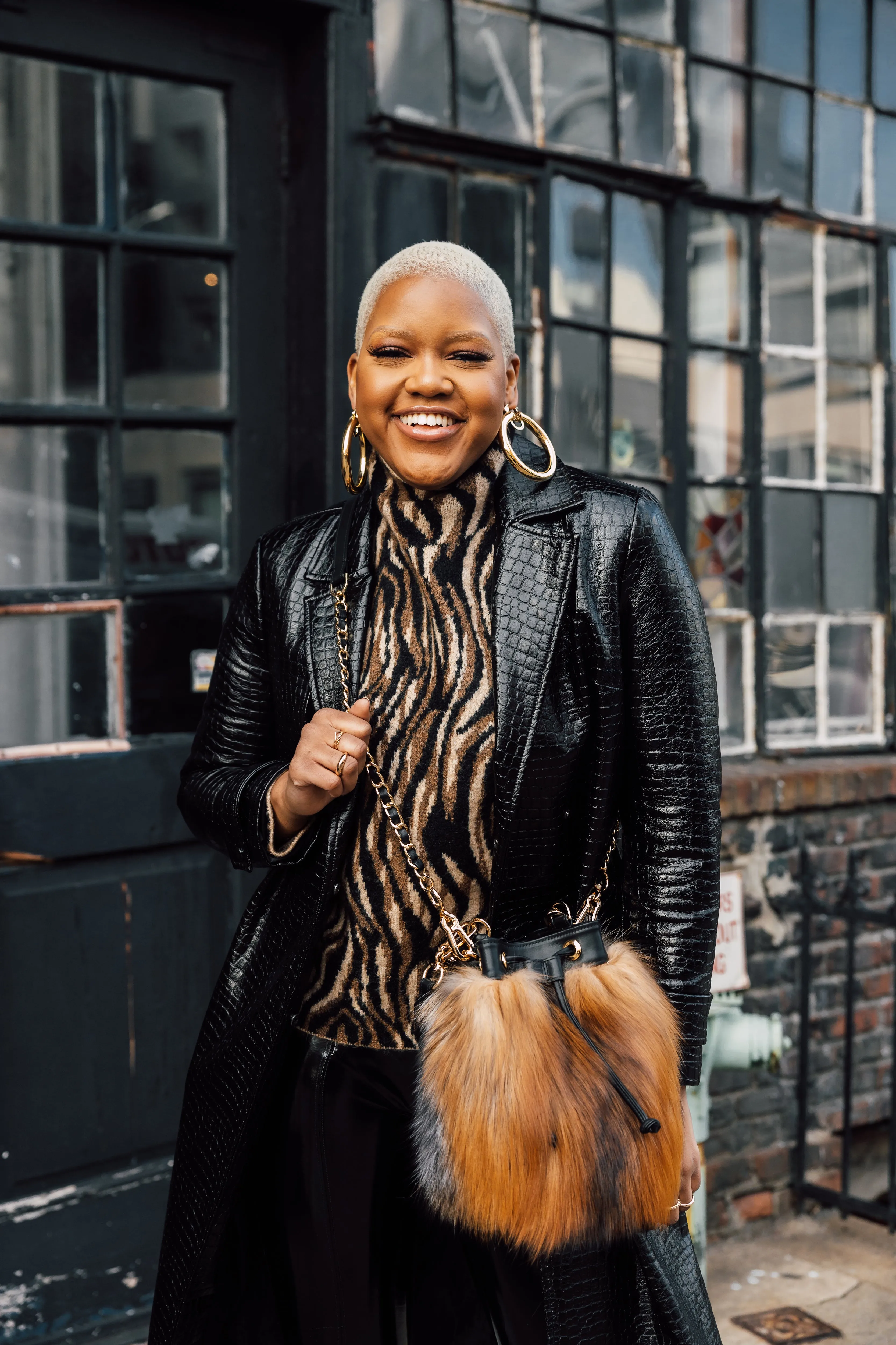 Brooklyn Bucket Bag | Butterscotch Large