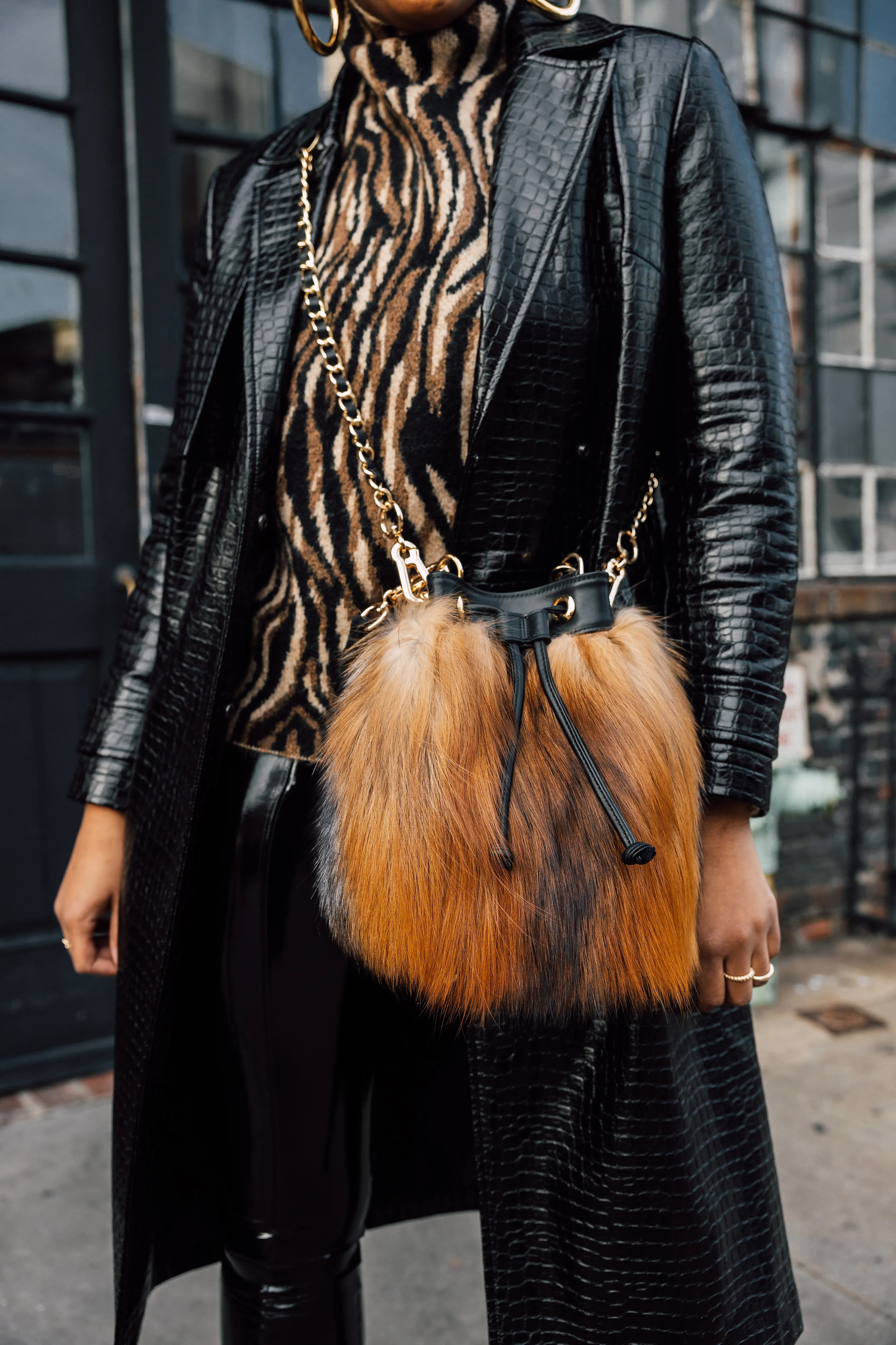 Brooklyn Bucket Bag | Butterscotch Large