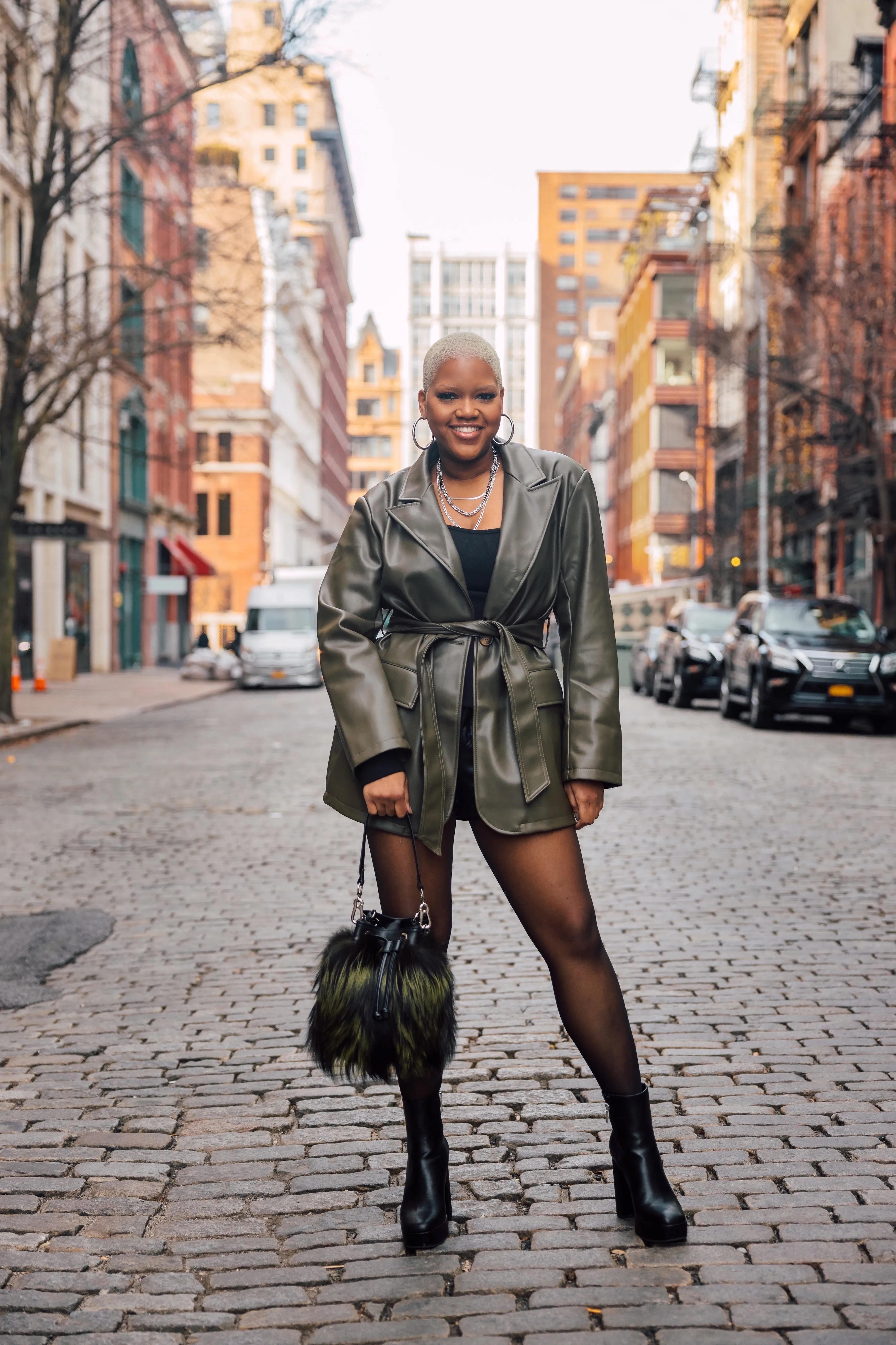 Brooklyn Bucket Bag | Hunter Large