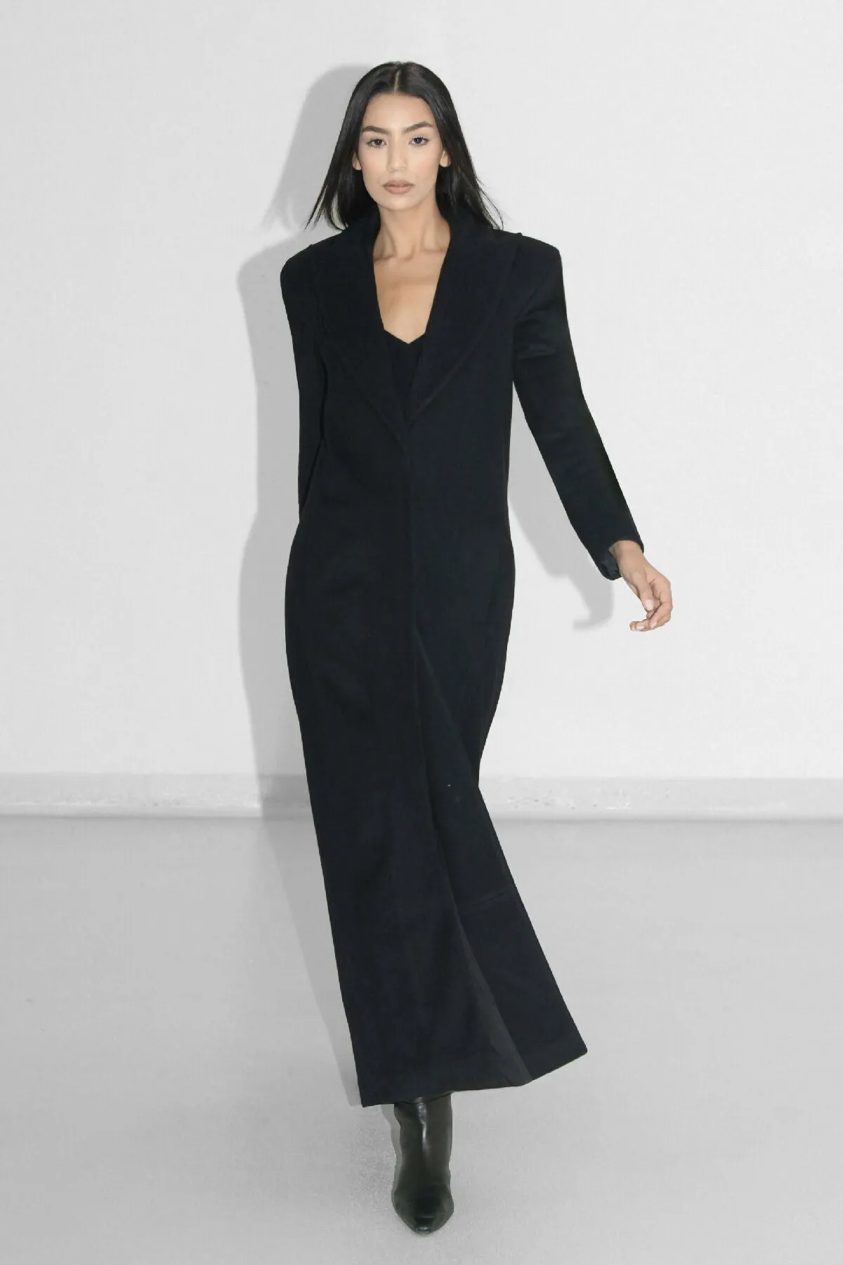 CASHMERE BLEND MAXI COAT