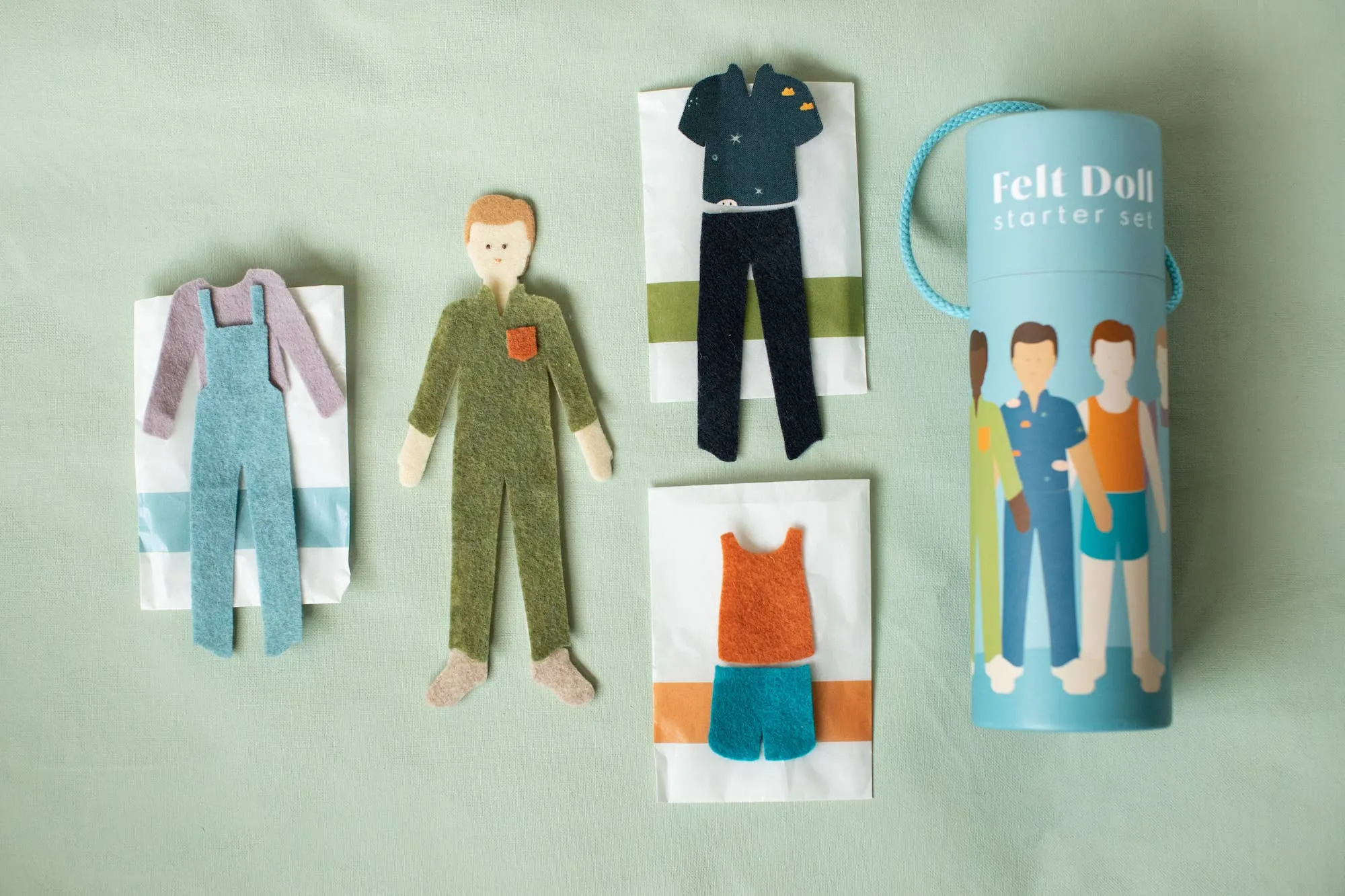 Felt Boy Doll Kit