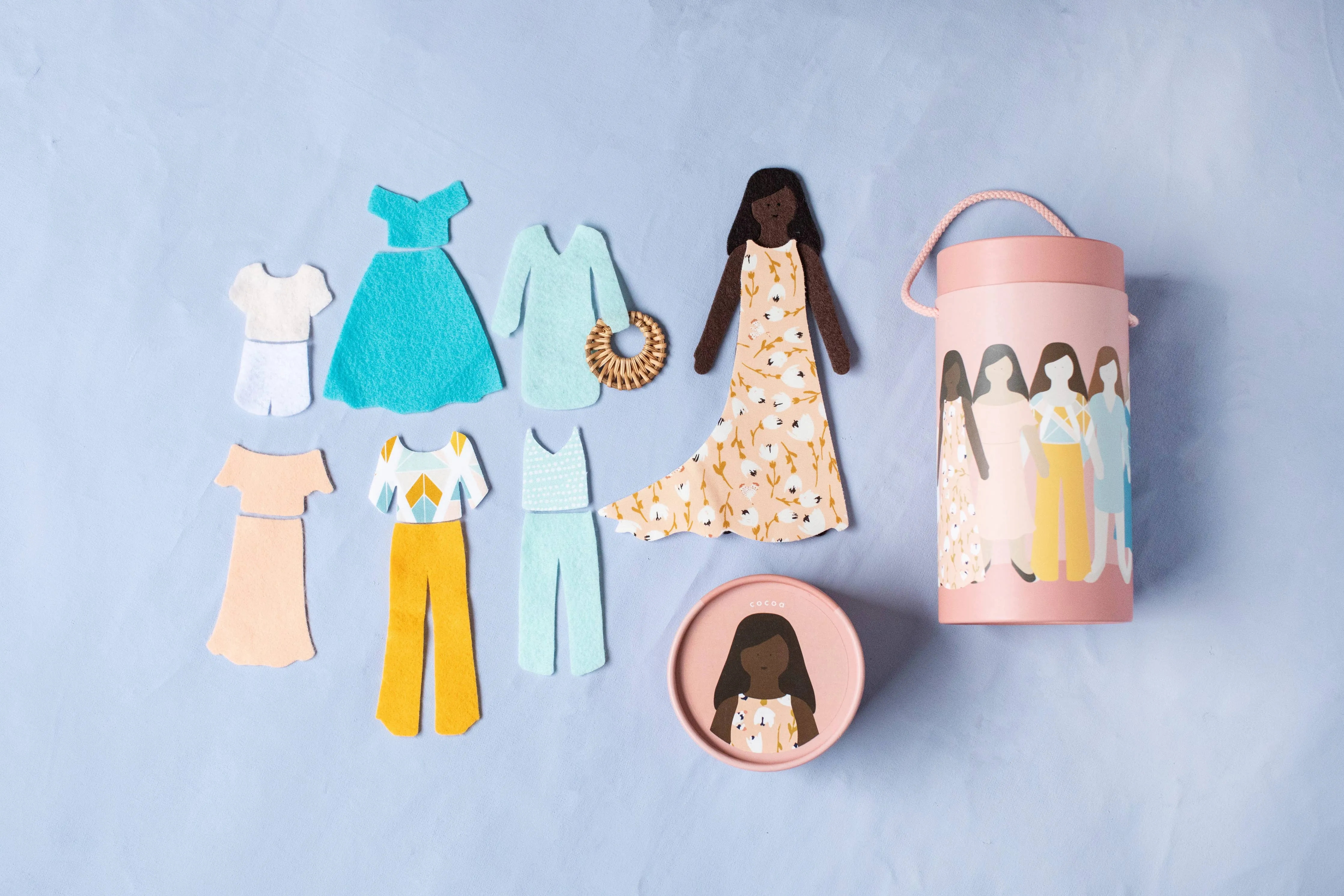 Felt Doll - Deluxe Set: Caramel