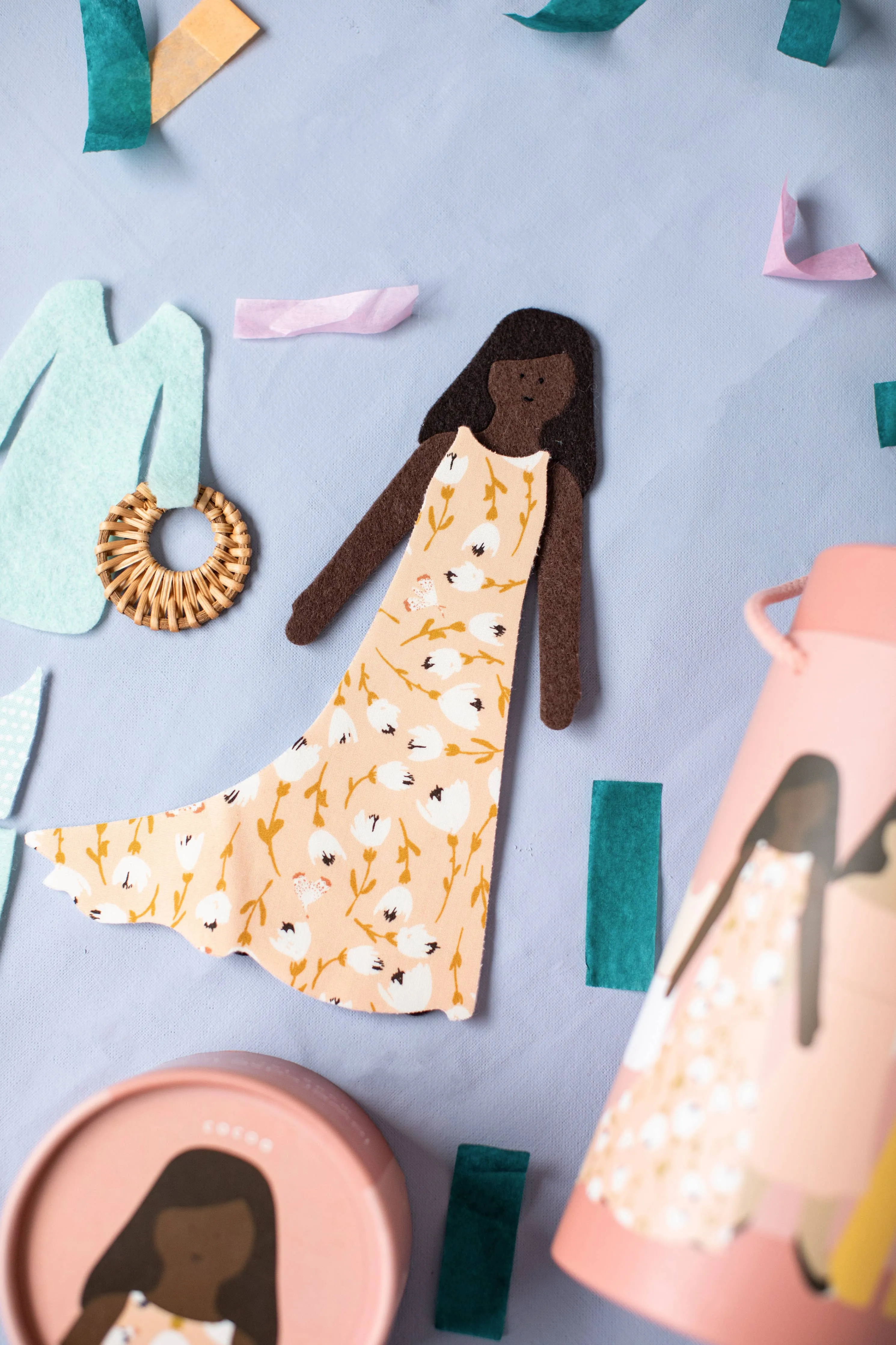 Felt Doll - Deluxe Set: Caramel