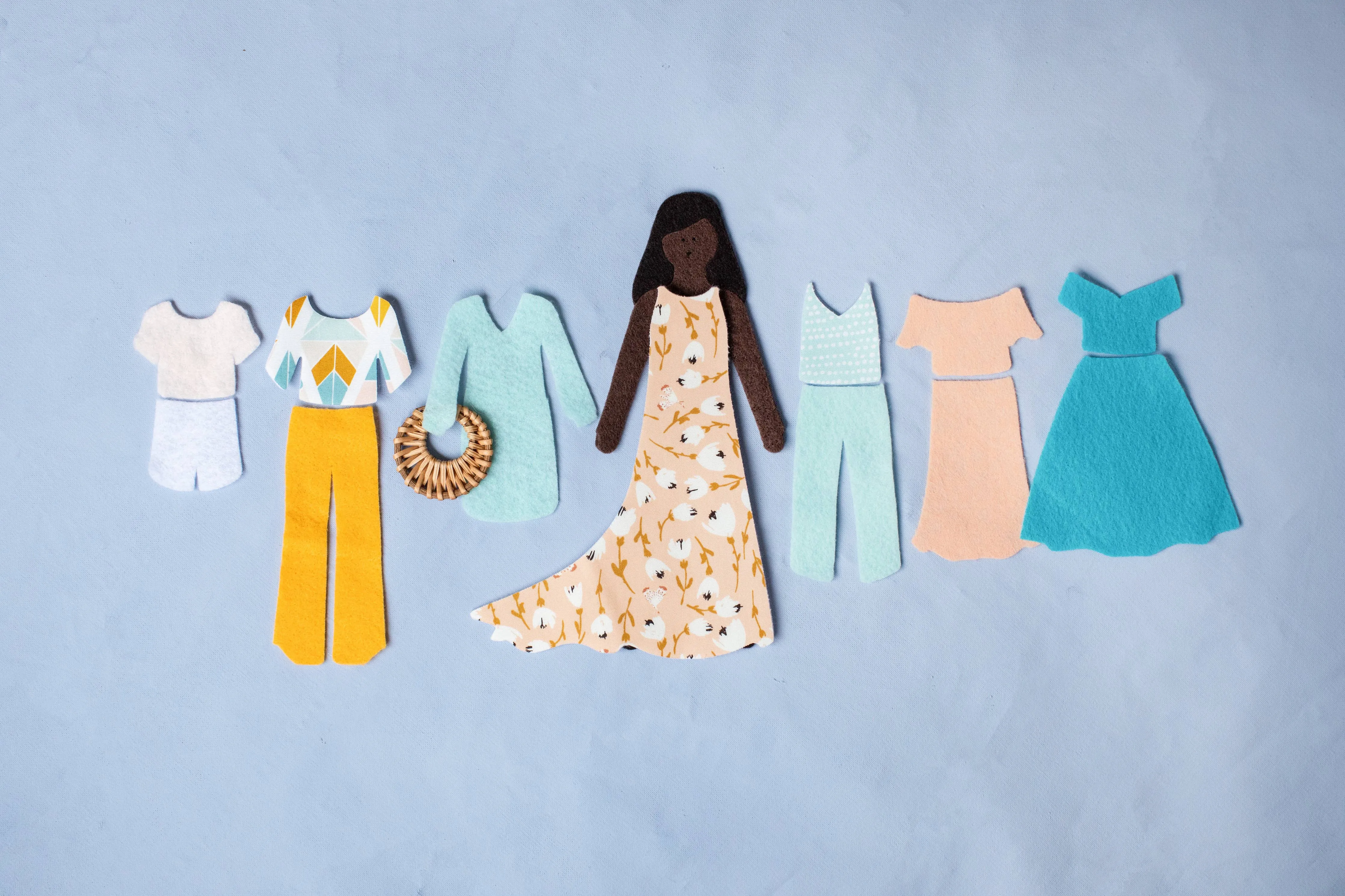 Felt Doll - Deluxe Set: Caramel