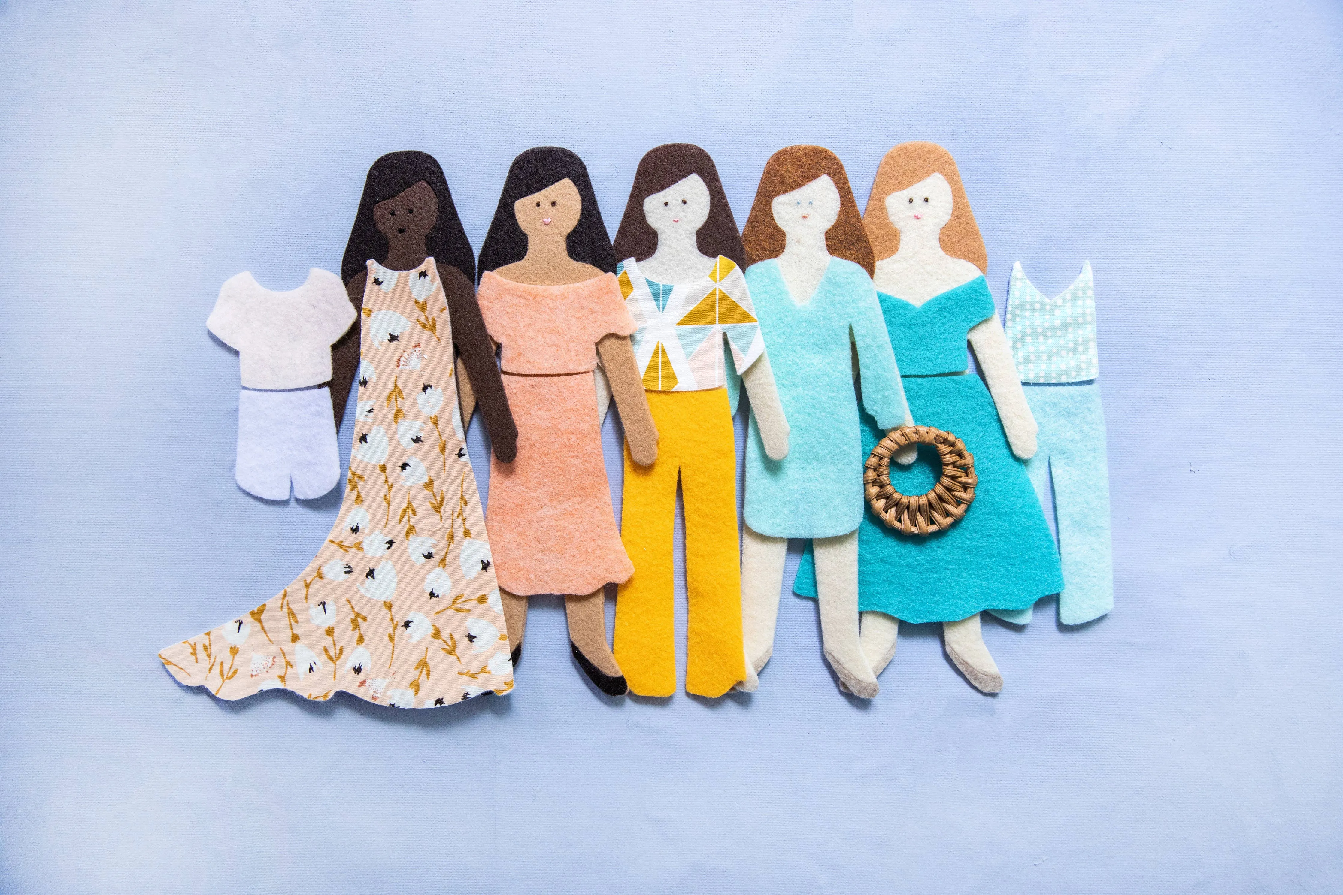 Felt Doll - Deluxe Set: Caramel