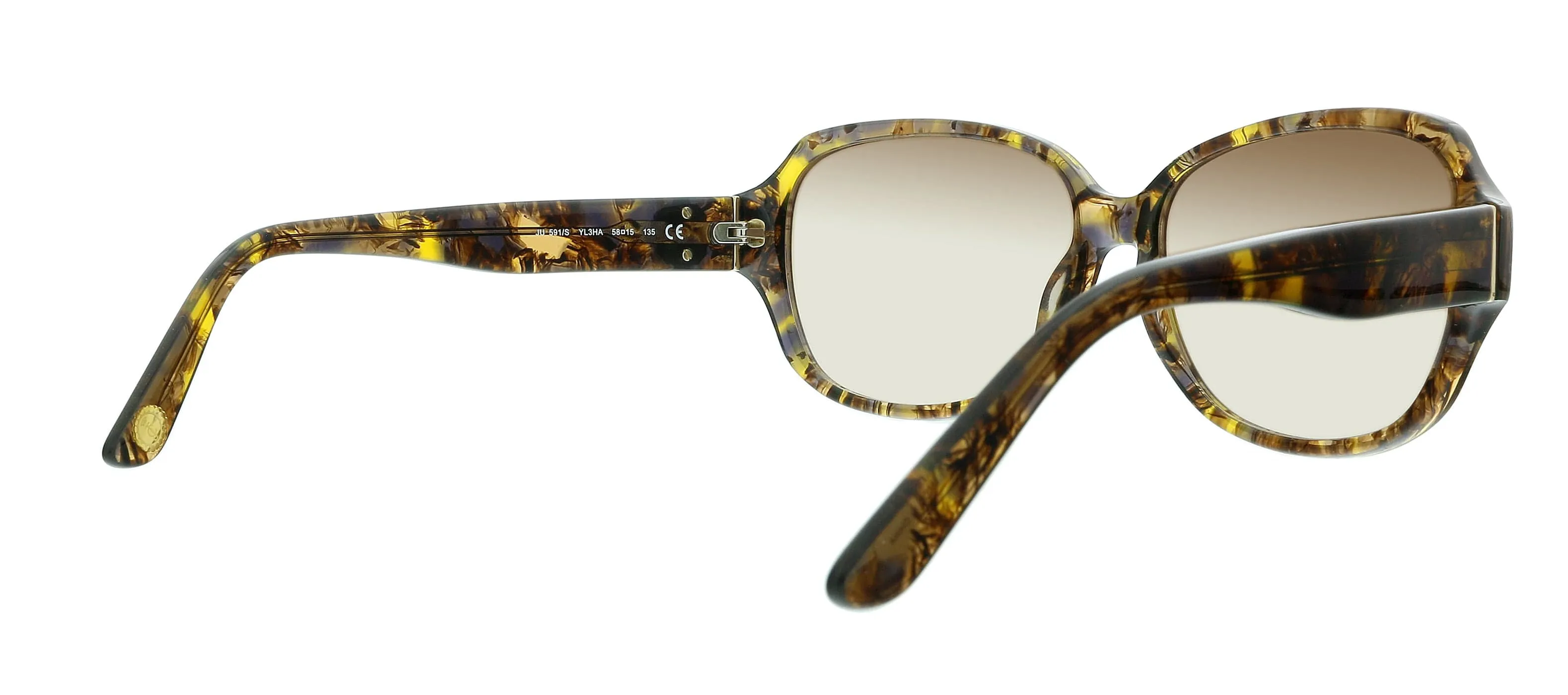 Juicy Couture JU 591/S HA 0YL3 Brown Crystal Square Sunglasses