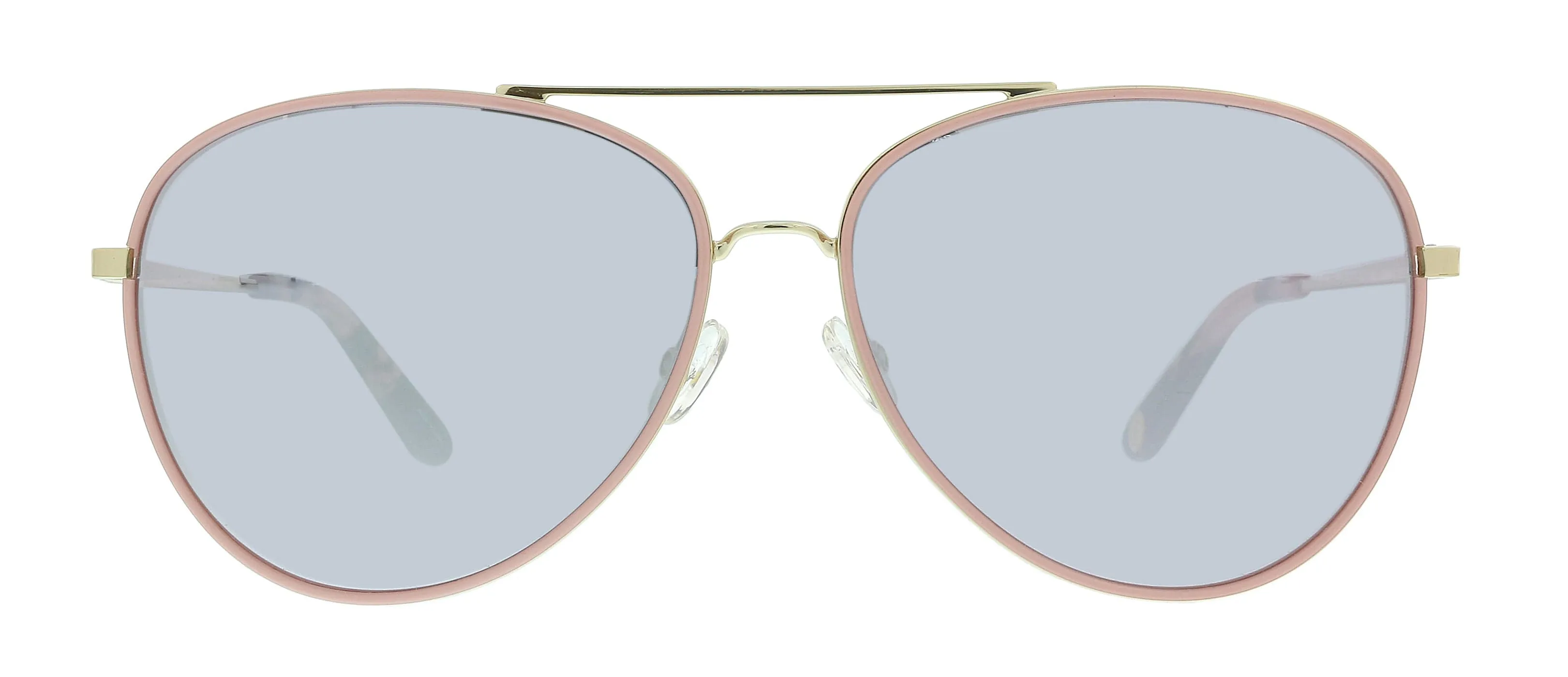 Juicy Couture JU 599/S DC 0EYR Gold Pink Aviator Sunglasses