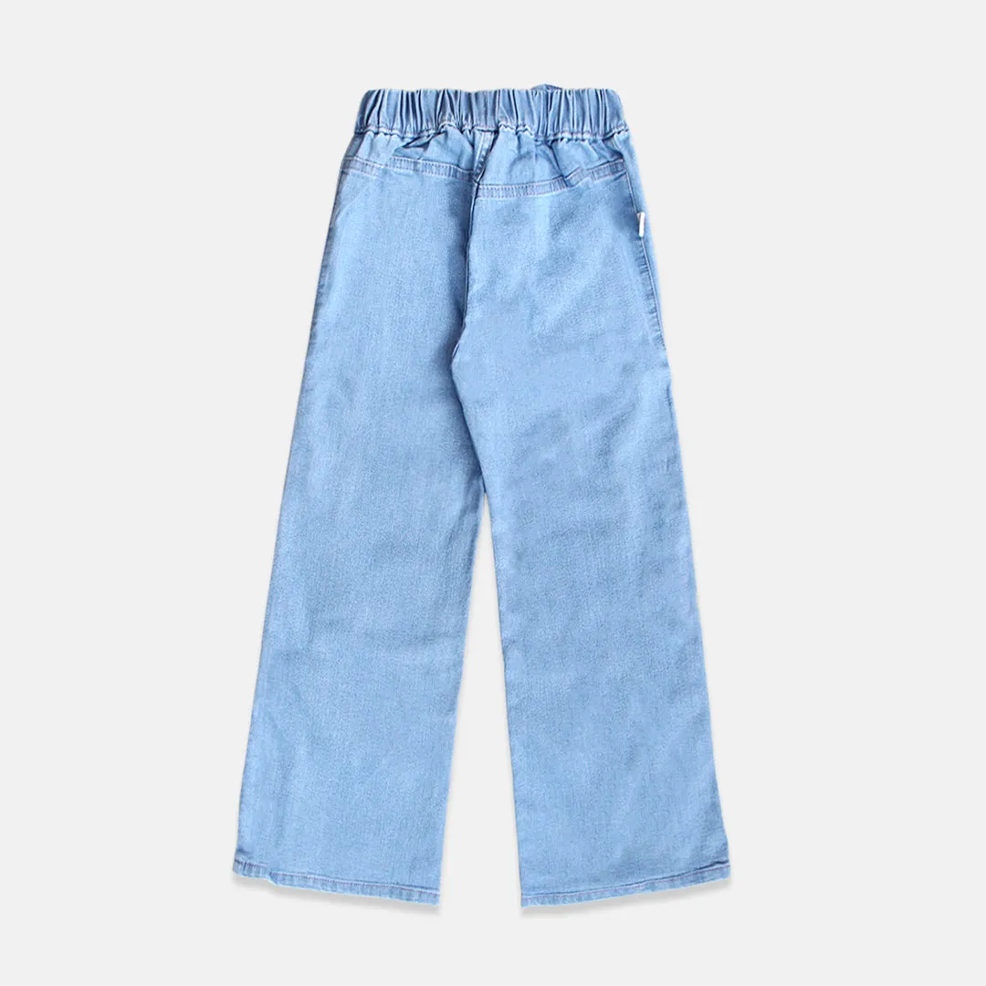 Maxi denim culottes/ Kulot panjang jeans anak/ Daisy Little Lady