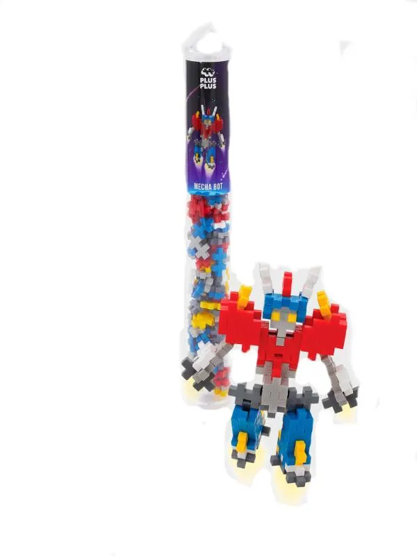 Plus-Plus Mecha Bot - 100 Pcs Tube