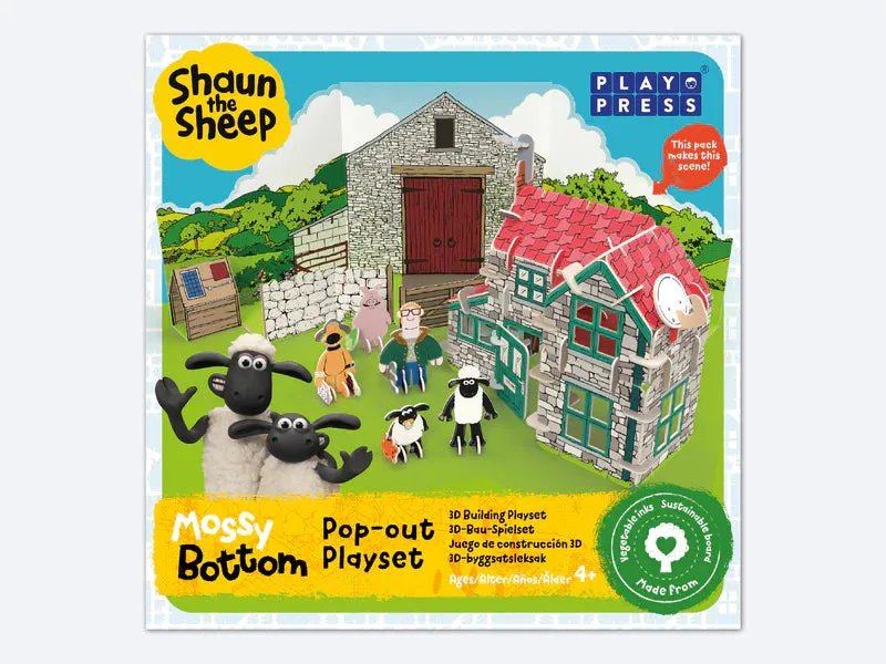 Shaun the Sheep Pop-out Playset by Play Press