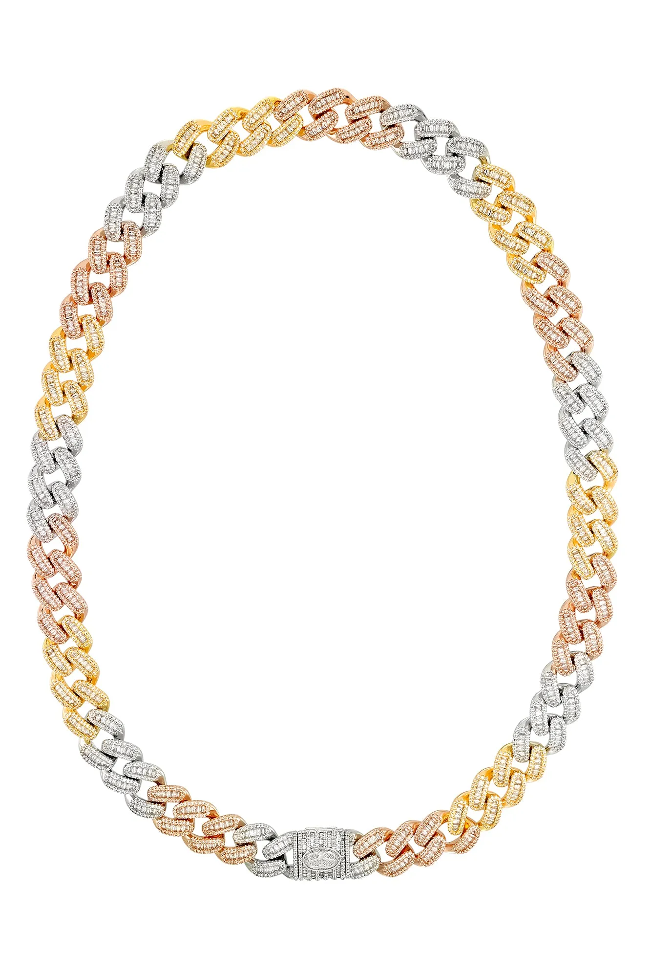 The Miami Ice Tri Color Necklace
