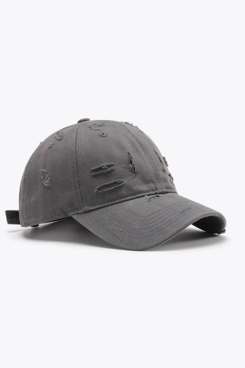 Trendy distressed baseball cap