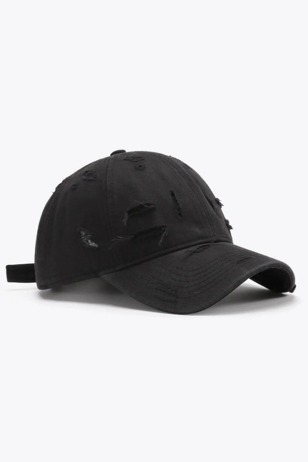 Trendy distressed baseball cap