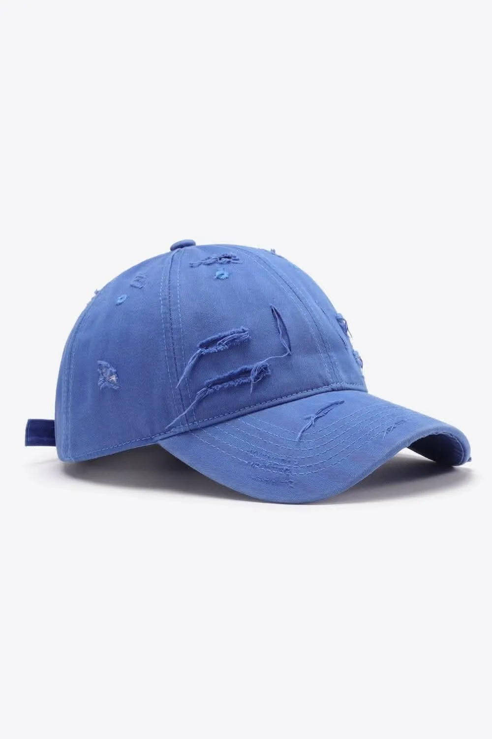 Trendy distressed baseball cap