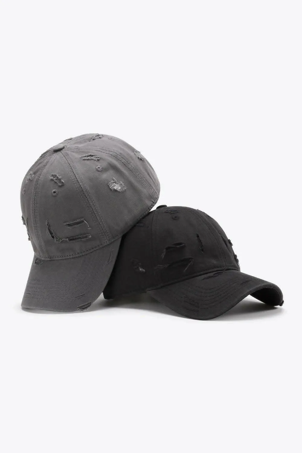 Trendy distressed baseball cap