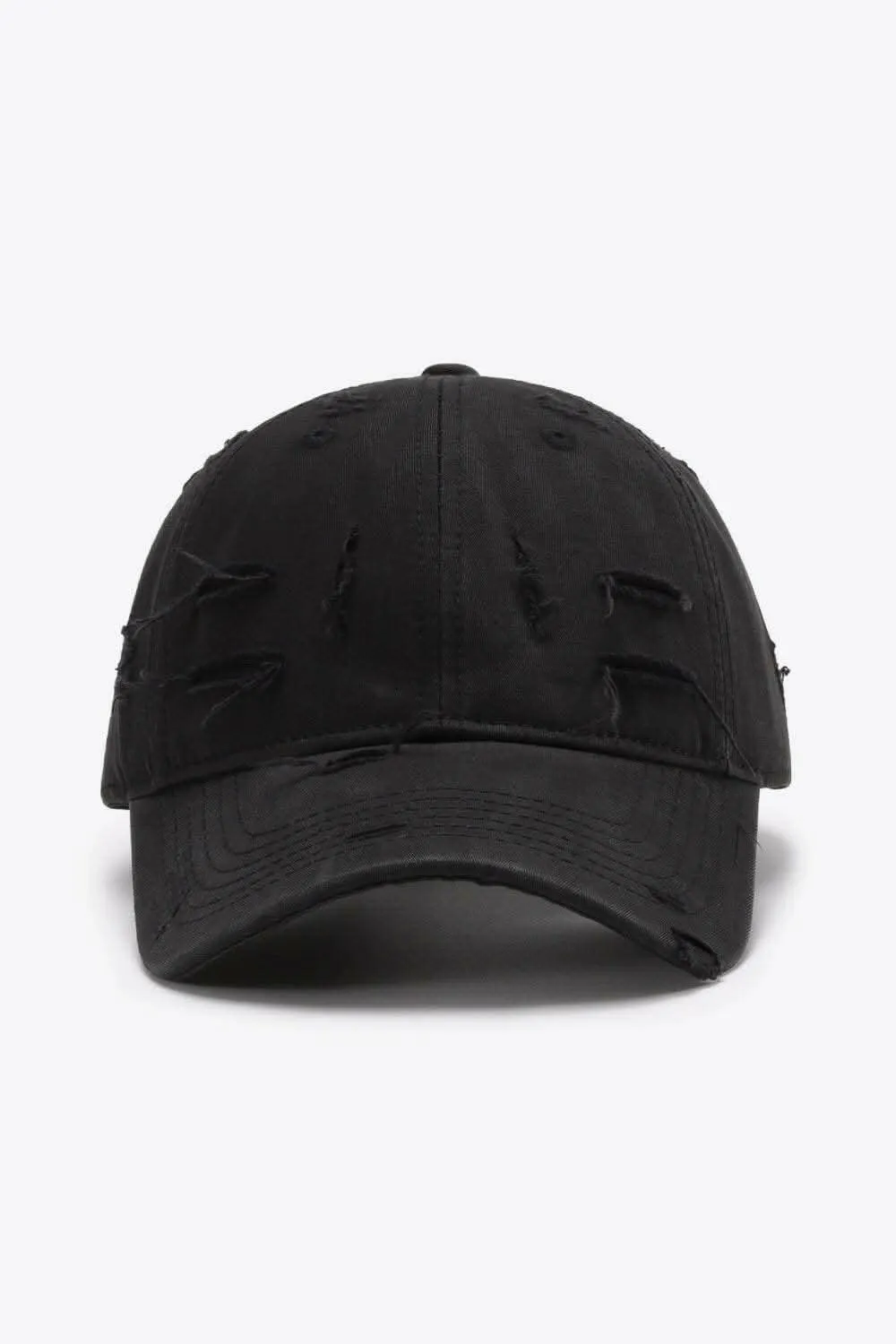 Trendy distressed baseball cap