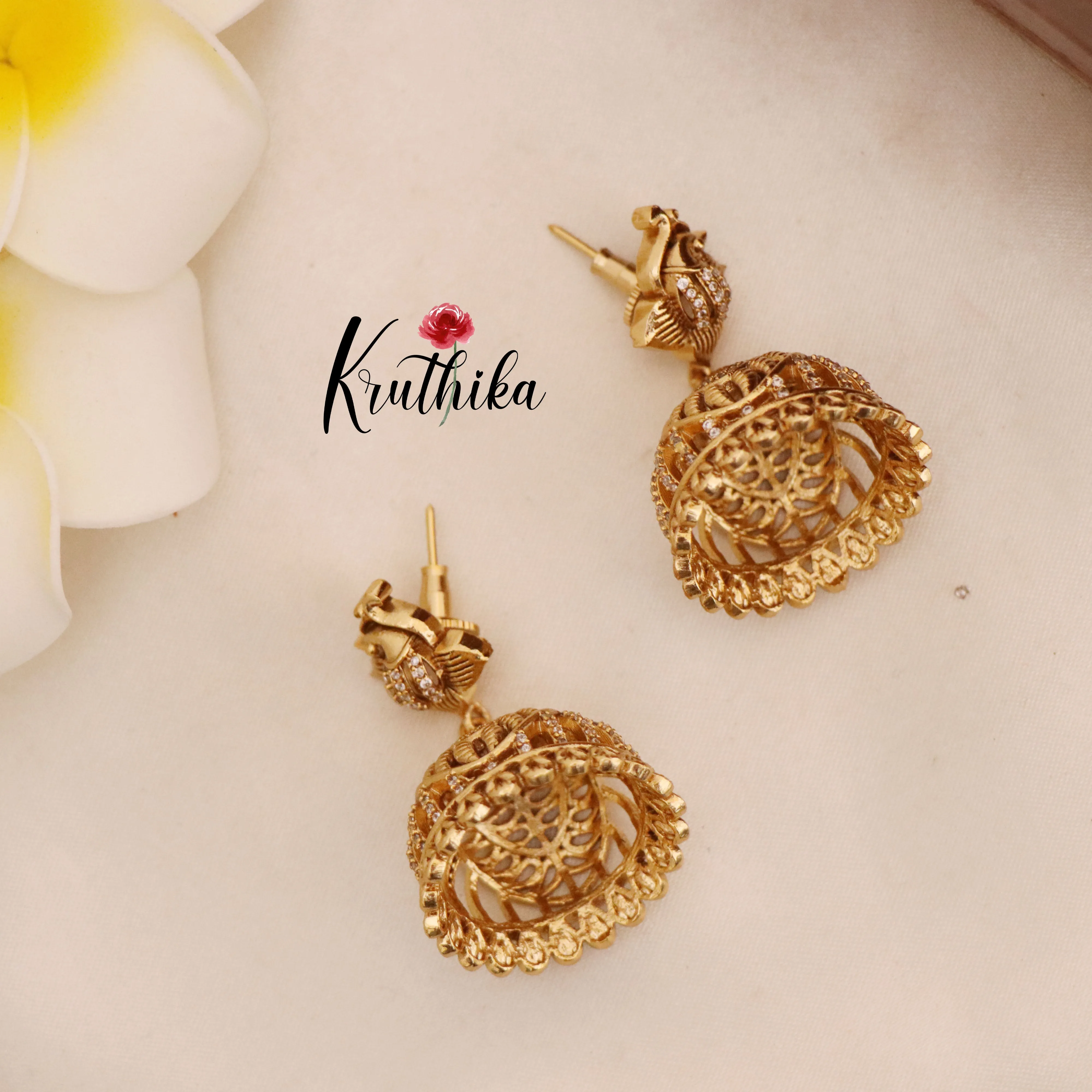 Trendy Peacock Earrings E451