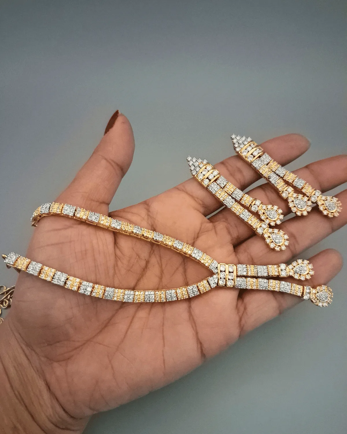 Zevarly Tanya Collar Necklace Set